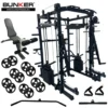 onyx multifuncional smith machine bunker fitness Aparatos para hacer ejercicio Gimnasio en casa p4