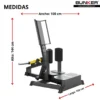 adductor y aductor vertical peso libre bunker fitness aparatos para hacer ejercicio gimnasio en casa equipos
