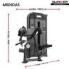 aparato de bicep y tricep con peso integrado bunker fitness Aparatos para hacer ejercicio Gimnasio med