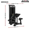 camber curl biceps peso integrado ik bunker fitness Aparatos para hacer ejercicio Gimnasio en casa med