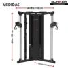 crossover corto multifuncional bunker fitness Aparatos para hacer ejercicio Gimnasio en casa med