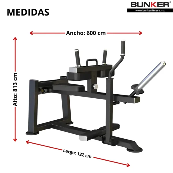 equipo pantorrilla peso libre bunker fitness aparatos para hacer ejercicio gimnasio en casa equipos de gimnas