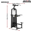 maquina para fondos dip chinn g8 bunker fitness Aparatos para hacer ejercicio Gimnasio en casa