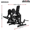 multi abductor peso libre bunker fitness aparatos para hacer ejercicio gimnasio en casa equipos de gimnasio m
