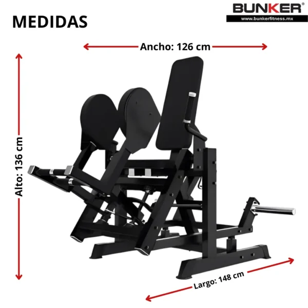 multi abductor peso libre bunker fitness aparatos para hacer ejercicio gimnasio en casa equipos de gimnasio m