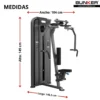 pec fly rear delt con peso integrdo bunker bunker fitness Aparatos para hacer ejercicio Gimnasio medid