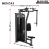 peck fly rear delt peso integrado ik bunker fitness Aparatos para hacer ejercicio Gimnasio en casa med