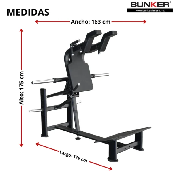 super sentadilla peso libre bunker fitness aparatos para hacer ejercicio gimnasio en casa equipos de gimnasio
