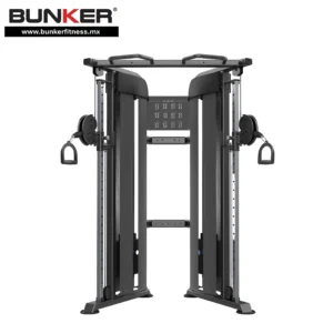 aparato de crossover con cables maquinas de peso integrado bunker fitness equipos de peso integrado_16_11zon