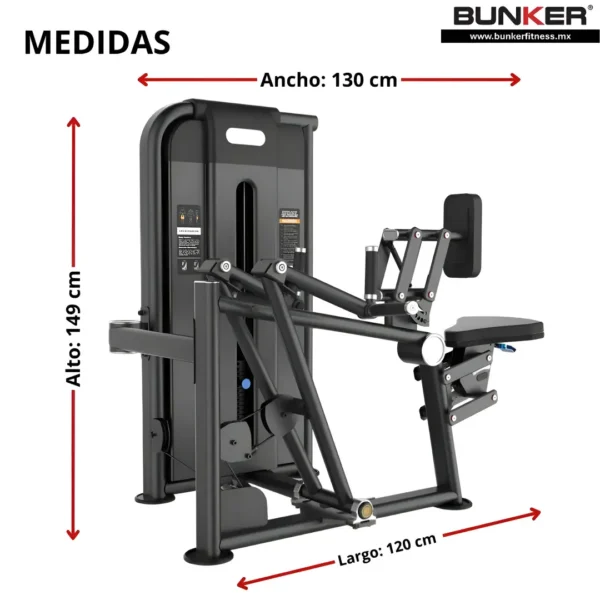 aparato de vertical row maquinas de peso integrado bunker fitness equipos de peso integrado medidas