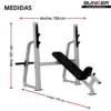 banca inclinada 2 bunker fitness aparatos para hacer ejercicio gimnasio en casa equipos de gimnasio medidas
