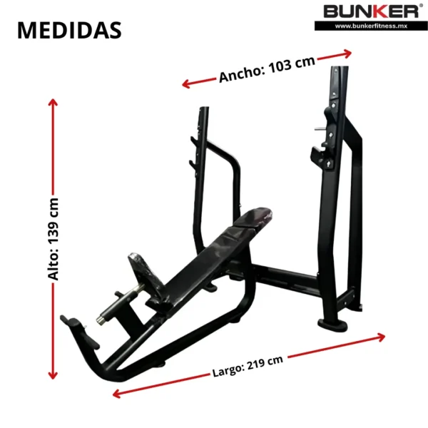 banca inclinada ajust bunker fitness aparatos para hacer ejercicio gimnasio en casa equipos de gimnasio med