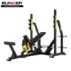 banco olimpico inclinado titan bunker fitness Aparatos para hacer ejercicio Gimnasio en casa