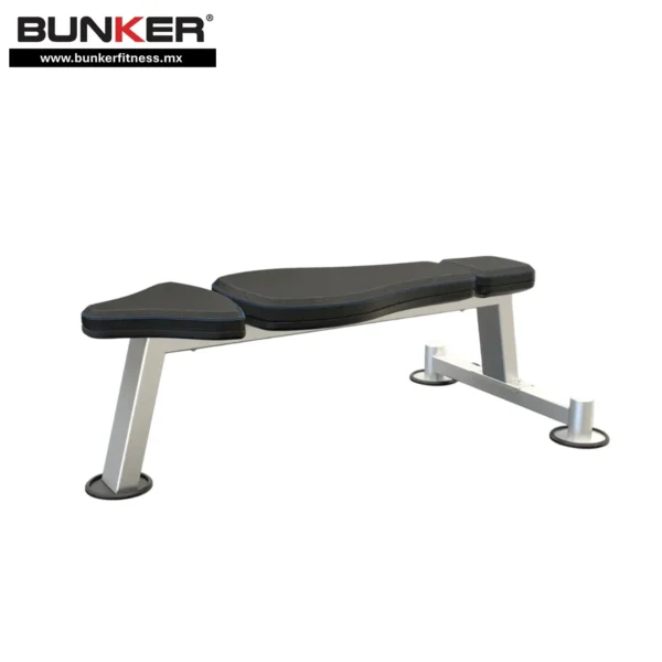banco plano bunker fitness Aparatos para hacer ejercicio Gimnasio en casa