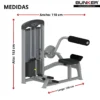 extension adbominal maquinas de peso integrado bunker fitness equipos de peso integrado medidas