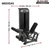 extension de pierna femoral acostado ik maquinas de peso integrado bunker fitness equipos de peso integrado medidas