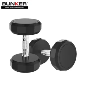 mancuernas dodecagonales bunker fitness uso rudo 1
