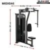 peck fly rear delt ik maquinas de peso integrado bunker fitness equipos de peso integrado medidas