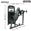 press de hombro g8 maquinas de peso integrado bunker fitness equipos de peso integrado medidas