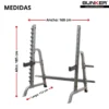 rack sentadilla eso libre bunker fitness aparatos para hacer ejercicio gimnasio en casa equipos de gimnasio m