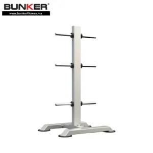 rack vertical para discos bunker fitness Aparatos para hacer ejercicio Gimnasio en casa