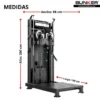 standing multi flight maquinas de peso integrado bunker fitness equipos de peso integrado medidas
