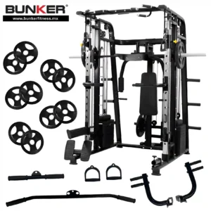 black smith machine maquina Smith maquinas de gym aparatos para hacer ejercicio bunker fitness equipos de gimnasio equipos de gimnasio 1