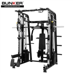 black smith machine maquina Smith maquinas de gym aparatos para hacer ejercicio bunker fitness equipos de gimnasio equipos de gimnasio 5