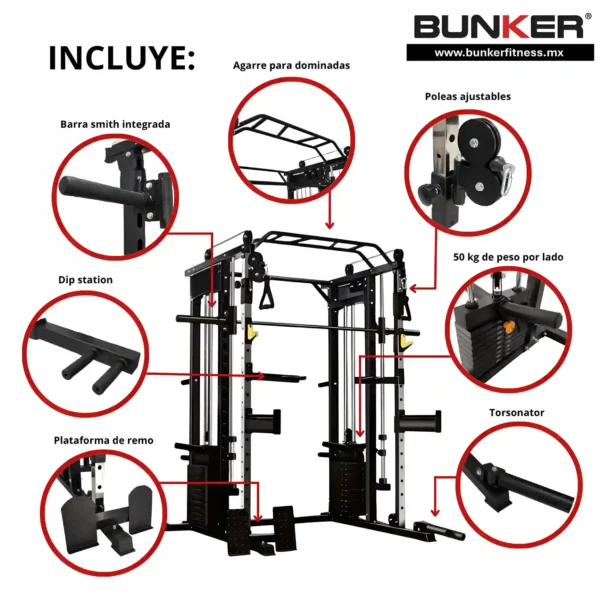 iron master maquina Smith maquinas de gym aparatos para hacer ejercicio bunker fitness equipos de gimnasio equipos de gimnasio 3