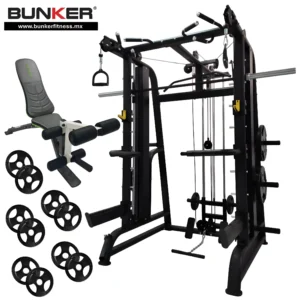 lite smith machine maquina Smith maquinas de gym aparatos para hacer ejercicio bunker fitness equipos de gimnasio equipos de gimnasio 3
