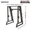 multi smith machine peso libre maquina Smith maquinas de gym aparatos para hacer ejercicio bunker fitness equipos de gimnasio equipos de gimnasio 8