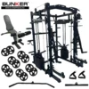 onyx maquina Smith maquinas de gym aparatos para hacer ejercicio bunker fitness equipos de gimnasio equipos de gimnasio 1