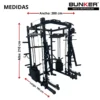 onyx maquina Smith maquinas de gym aparatos para hacer ejercicio bunker fitness equipos de gimnasio equipos de gimnasio 8