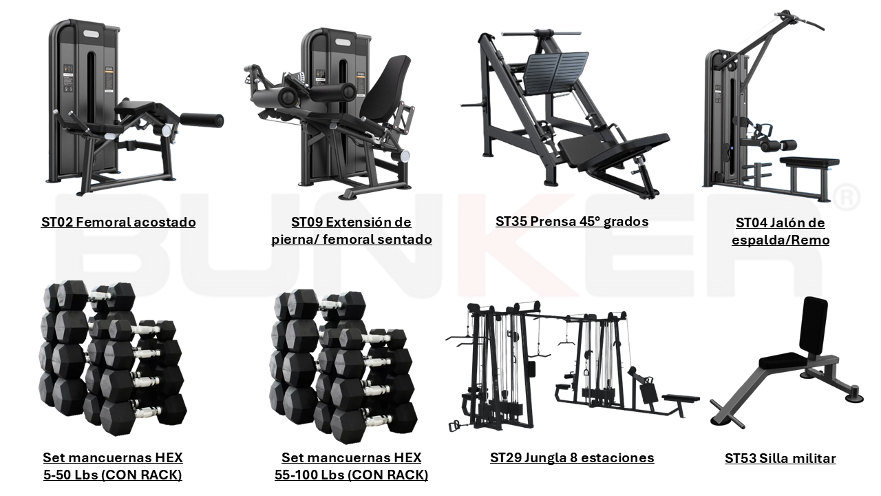 paquete 4 bunker fitnes 3