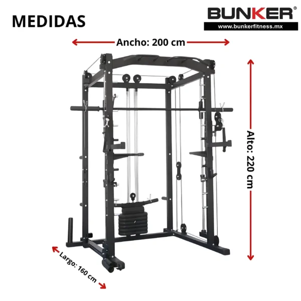 power smith machine maquina Smith maquinas de gym aparatos para hacer ejercicio bunker fitness equipos de gimnasio equipos de gimnasio 6