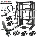 titan smith machine maquina Smith maquinas de gym aparatos para hacer ejercicio bunker fitness equipos de gimnasio equipos de gimnasio 3