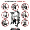 titan smith machine maquina Smith maquinas de gym aparatos para hacer ejercicio bunker fitness equipos de gimnasio equipos de gimnasio 7