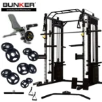 Maquina Smith machine Iron Master con 100 kg de peso integrado