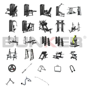 Paquete ST PRO gimnasio completo de bunker fitness