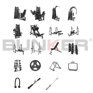 Paquete basico para gym de bunker fitness