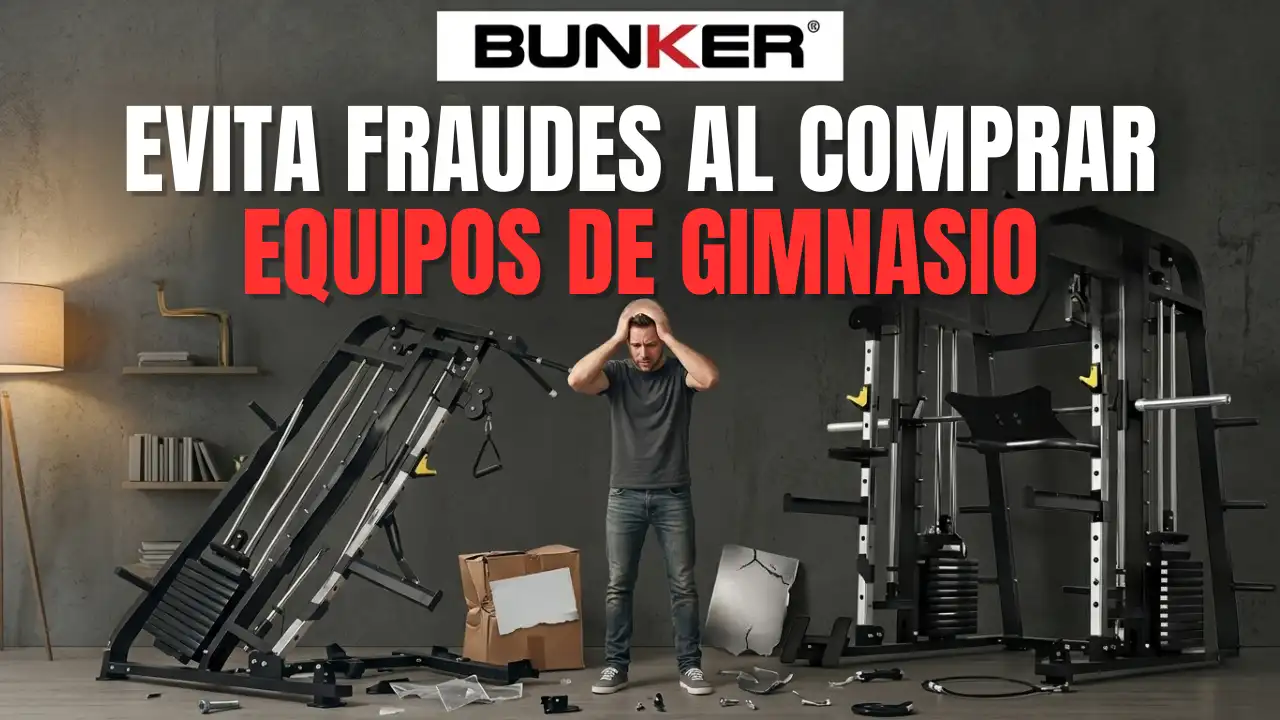evita fraudes al comprar equipos de gimnasio