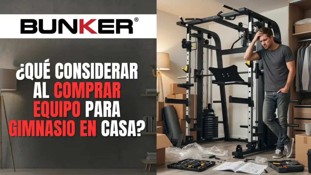 equipo para gimnasio en casa