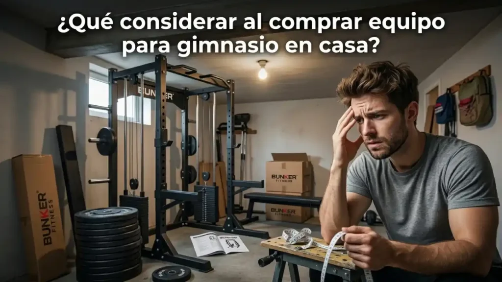 equipos de gimnasio en casa
