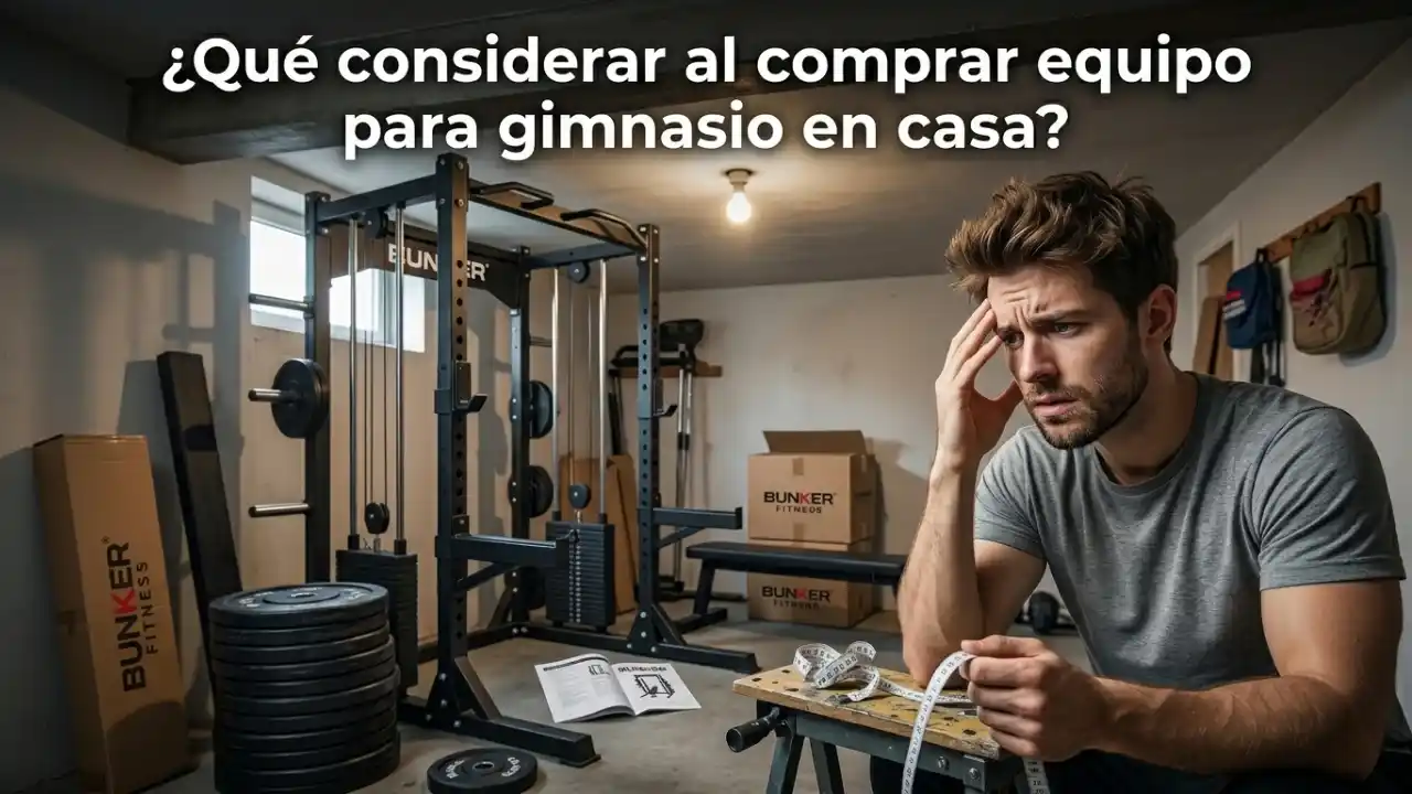 equipo para gimnasio en casa