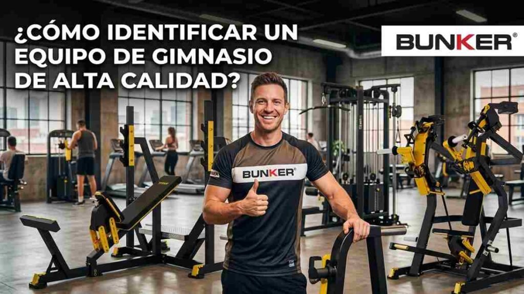 equipo de gimnasio de alta calidad