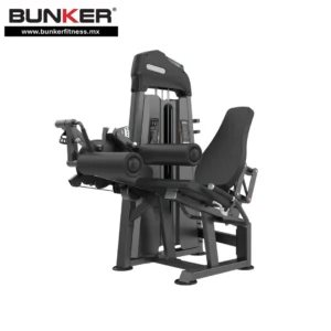 Máquina Extensión y curl femoral con peso integrado